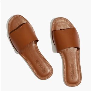 Madewell The Boardwalk Post Slide Sandal Size 8.5